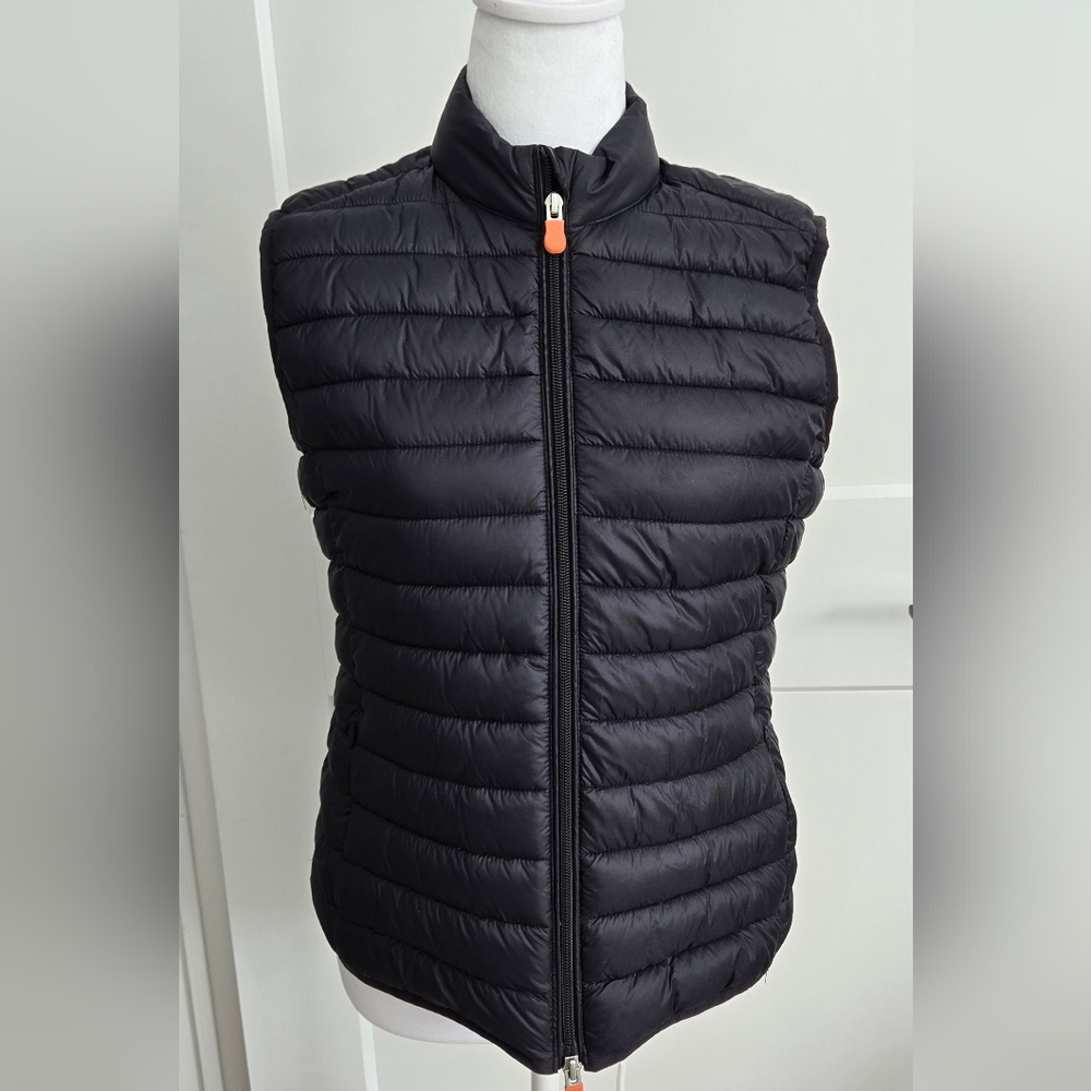 Save The Duck Black 2/M Womens Vest